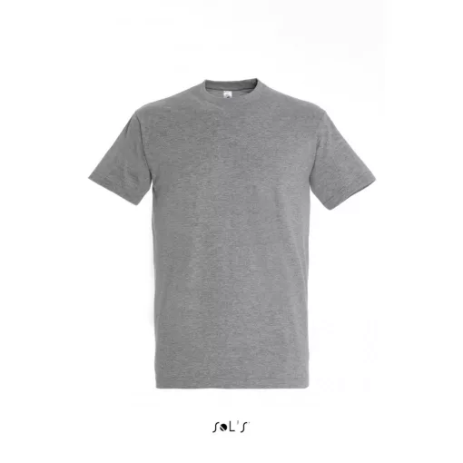 Férfi póló SOL S SO11500 Sol S Imperial - Környakú póló -XS, Grey Melange