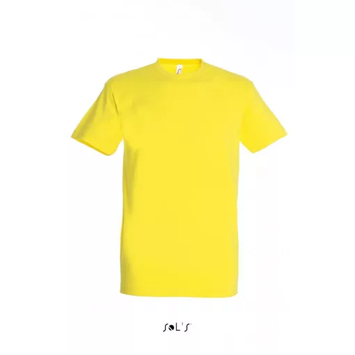 Férfi póló SOL S SO11500 Sol S Imperial - Környakú póló -L, Lemon