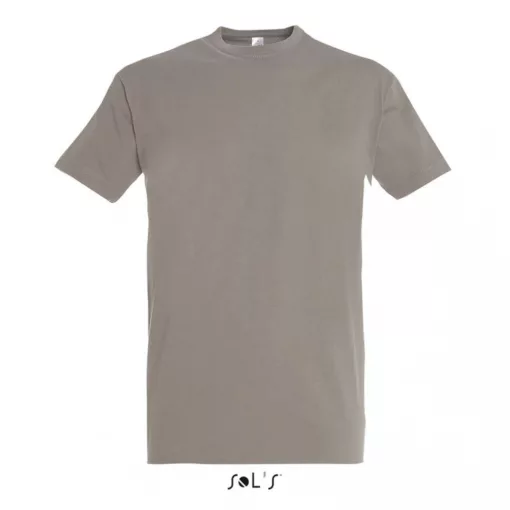 Férfi póló SOL S SO11500 Sol S Imperial - Környakú póló -S, Light Grey