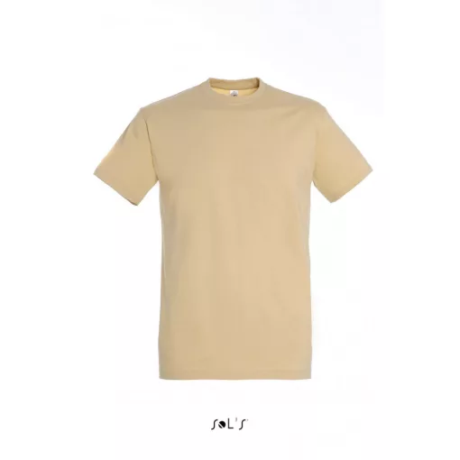 Férfi póló SOL S SO11500 Sol S Imperial - Környakú póló -L, Sand