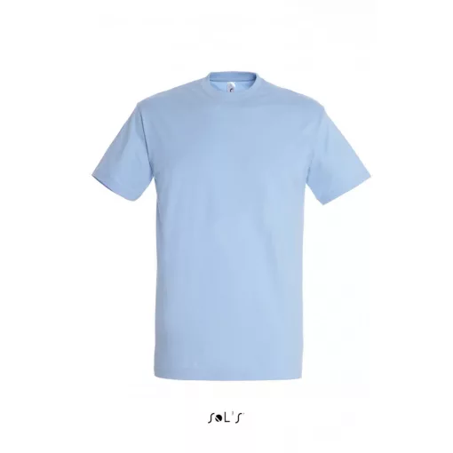 Férfi póló SOL S SO11500 Sol S Imperial - Környakú póló -M, Sky Blue