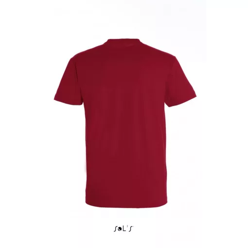 Férfi póló SOL S SO11500 Sol S Imperial - Környakú póló -L, Tango Red