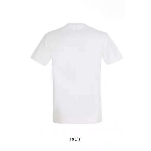 Férfi póló SOL S SO11500 Sol S Imperial - Környakú póló -M, White