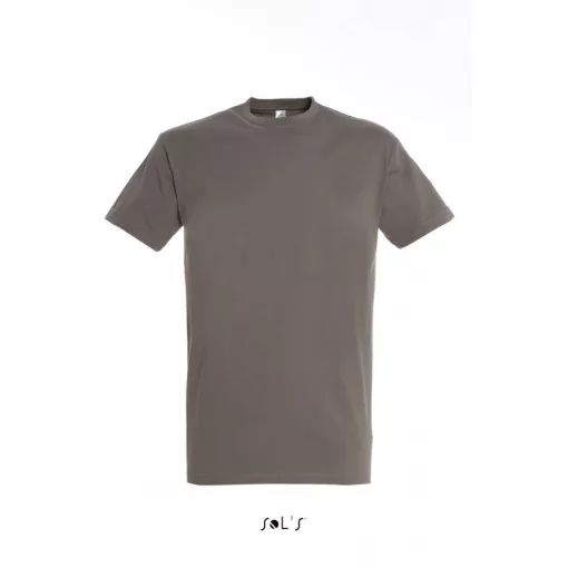 Férfi póló SOL S SO11500 Sol S Imperial - Környakú póló -M, Zinc