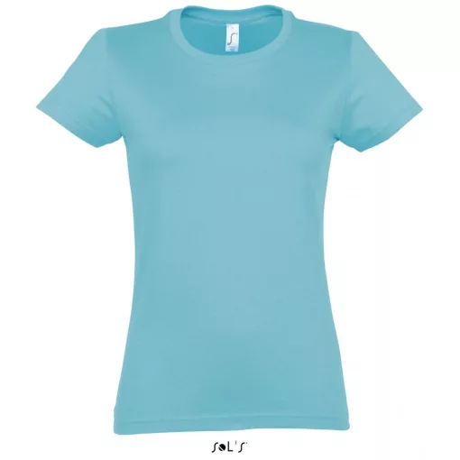 Női póló SOL S SO11502 Sol S Imperial Women - Környakú poló -S, Atoll Blue