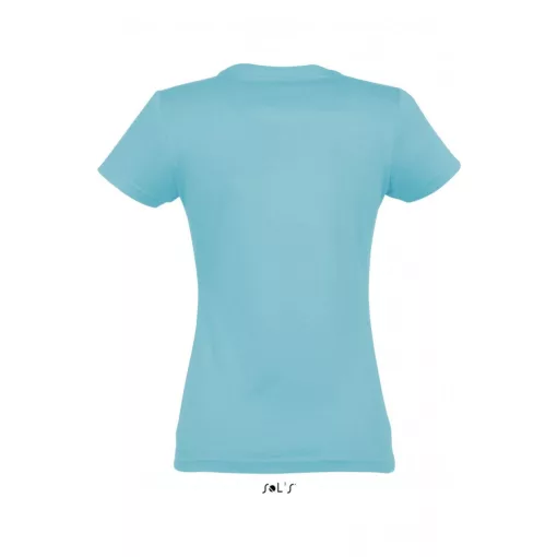 Női póló SOL S SO11502 Sol S Imperial Women - Környakú poló -S, Atoll Blue