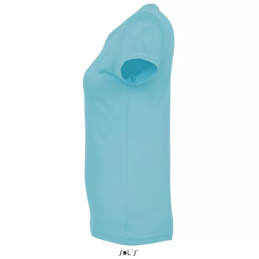 Női póló SOL S SO11502 Sol S Imperial Women - Környakú poló -S, Atoll Blue