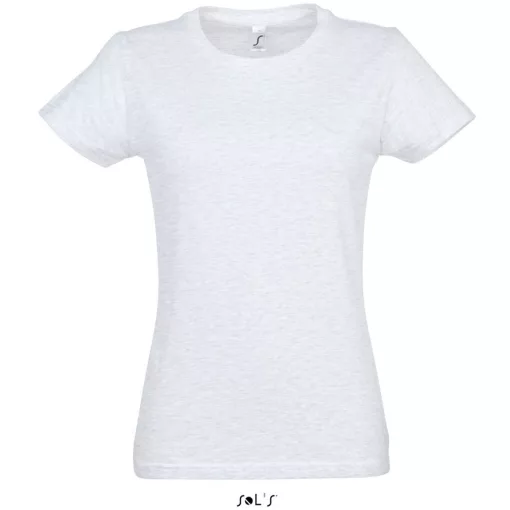 Női póló SOL S SO11502 Sol S Imperial Women - Környakú poló -S, Ash