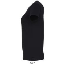 Női póló SOL S SO11502 Sol S Imperial Women - Környakú poló -S, Deep Black