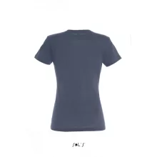 Női póló SOL S SO11502 Sol S Imperial Women - Környakú poló -S, Denim