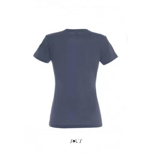 Női póló SOL S SO11502 Sol S Imperial Women - Környakú poló -S, Denim