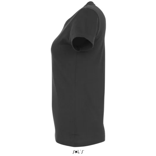 Női póló SOL S SO11502 Sol S Imperial Women - Környakú poló -S, Dark Grey