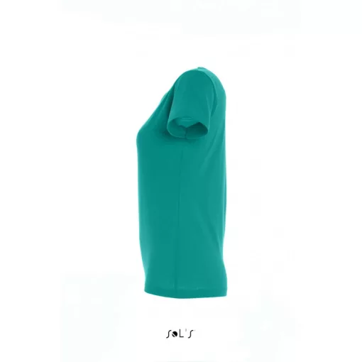 Női póló SOL S SO11502 Sol S Imperial Women - Környakú poló -S, Emerald