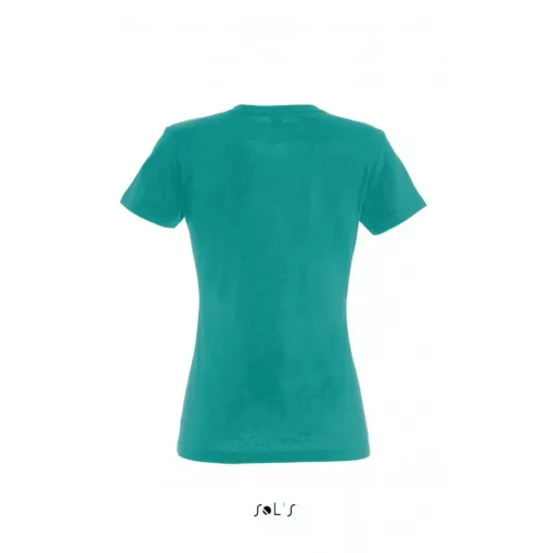 Női póló SOL S SO11502 Sol S Imperial Women - Környakú poló -S, Emerald