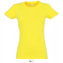 Női póló SOL S SO11502 Sol S Imperial Women - Környakú poló -S, Lemon