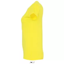 Női póló SOL S SO11502 Sol S Imperial Women - Környakú poló -S, Lemon