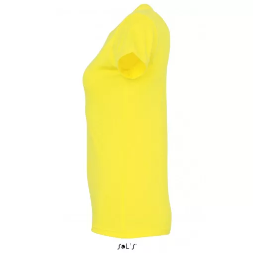 Női póló SOL S SO11502 Sol S Imperial Women - Környakú poló -S, Lemon