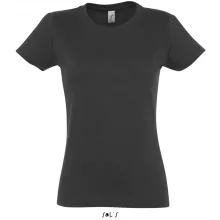 Női póló SOL S SO11502 Sol S Imperial Women - Környakú poló -S, Mouse Grey