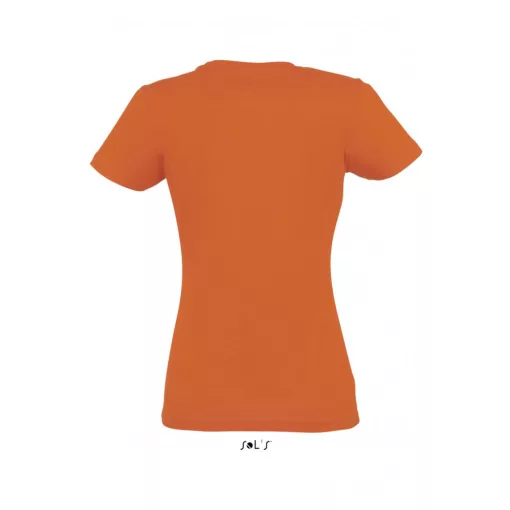 Női póló SOL S SO11502 Sol S Imperial Women - Környakú poló -S, Orange