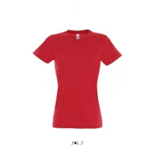 Női póló SOL S SO11502 Sol S Imperial Women - Környakú poló -S, Red