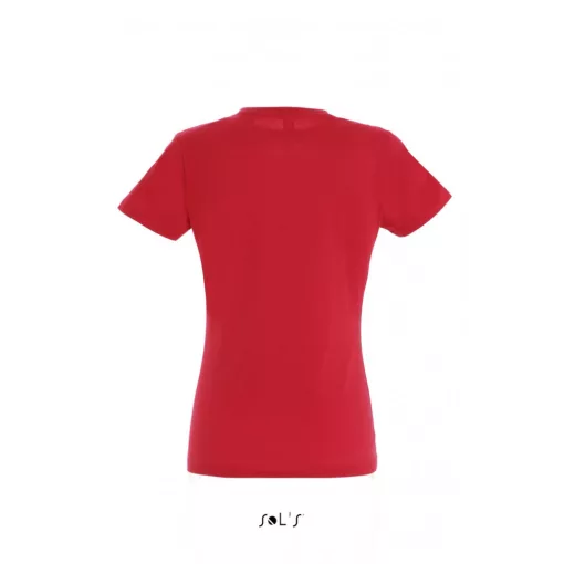 Női póló SOL S SO11502 Sol S Imperial Women - Környakú poló -S, Red