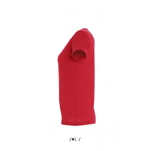 Női póló SOL S SO11502 Sol S Imperial Women - Környakú poló -S, Red
