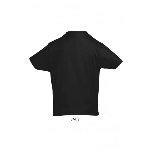 Gyerek póló SOL S SO11770 Sol S Imperial Kids - Round neck T-Shirt -10A, Deep Black