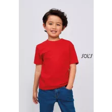 Gyerek póló SOL S SO11770 Sol S Imperial Kids - Round neck T-Shirt -2A, Deep Black