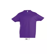Gyerek póló SOL S SO11770 Sol S Imperial Kids - Round neck T-Shirt -8A, Dark Purple