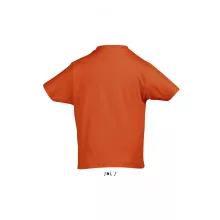 Gyerek póló SOL S SO11770 Sol S Imperial Kids - Round neck T-Shirt -8A, Orange