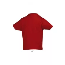 Gyerek póló SOL S SO11770 Sol S Imperial Kids - Round neck T-Shirt -6A, Red