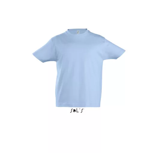 Gyerek póló SOL S SO11770 Sol S Imperial Kids - Round neck T-Shirt -2A, Sky Blue