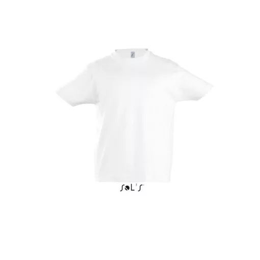 Gyerek póló SOL S SO11770 Sol S Imperial Kids - Round neck T-Shirt -2A, White