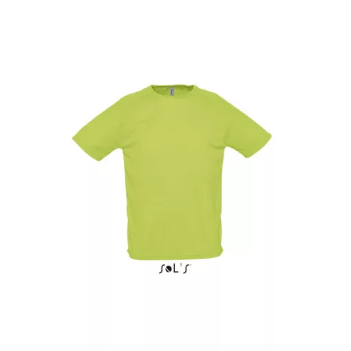 Férfi póló SOL S SO11939 Sol S Sporty - Raglan Sleeved T-Shirt -2XL, Apple Green