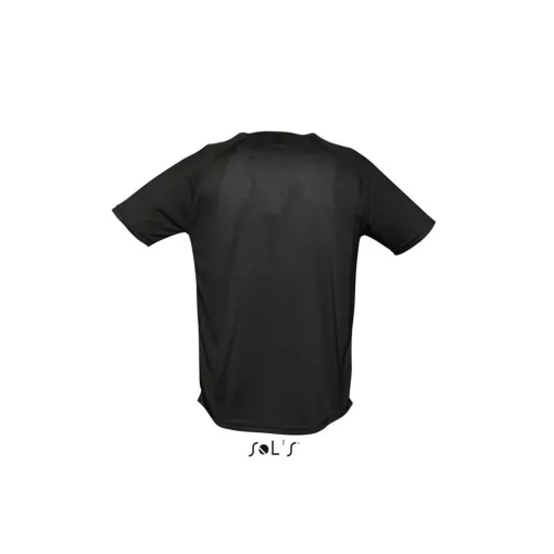 Férfi póló SOL S SO11939 Sol S Sporty - Raglan Sleeved T-Shirt -M, Black