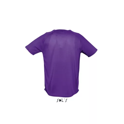 Férfi póló SOL S SO11939 Sol S Sporty - Raglan Sleeved T-Shirt -XL, Dark Purple