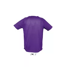 Férfi póló SOL S SO11939 Sol S Sporty - Raglan Sleeved T-Shirt -XS, Dark Purple