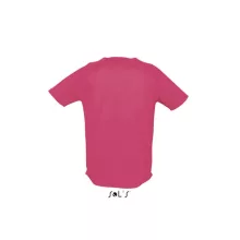 Férfi póló SOL S SO11939 Sol S Sporty - Raglan Sleeved T-Shirt -XL, Neon Coral