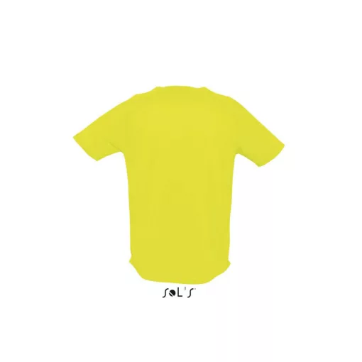 Férfi póló SOL S SO11939 Sol S Sporty - Raglan Sleeved T-Shirt -L, Neon Yellow