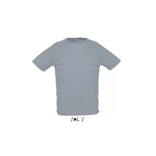 Férfi póló SOL S SO11939 Sol S Sporty - Raglan Sleeved T-Shirt -L, Pure Grey