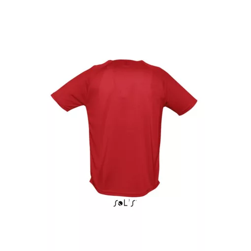 Férfi póló SOL S SO11939 Sol S Sporty - Raglan Sleeved T-Shirt -S, Red