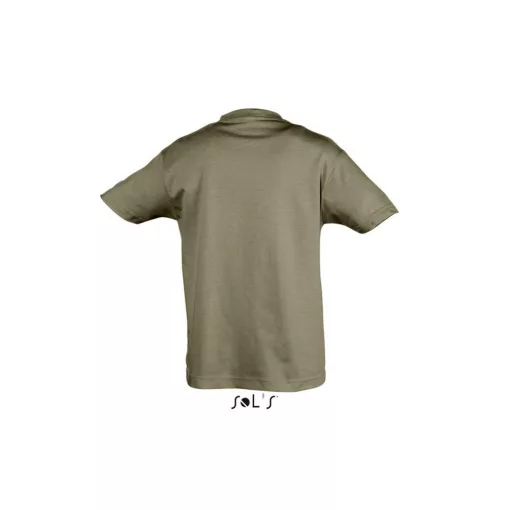 Gyerek póló SOL S SO11970 Sol S Regent Kids - Round neck T-Shirt -6A, Army