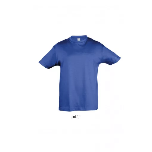 Gyerek póló SOL S SO11970 Sol S Regent Kids - Round neck T-Shirt -12A, Royal Blue