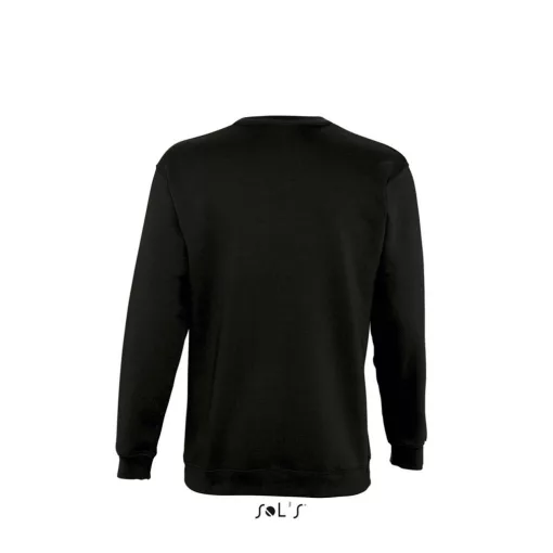 Férfi pulóver SOL S SO13250 Sol S new Supreme - Sweatshirt -L, Black