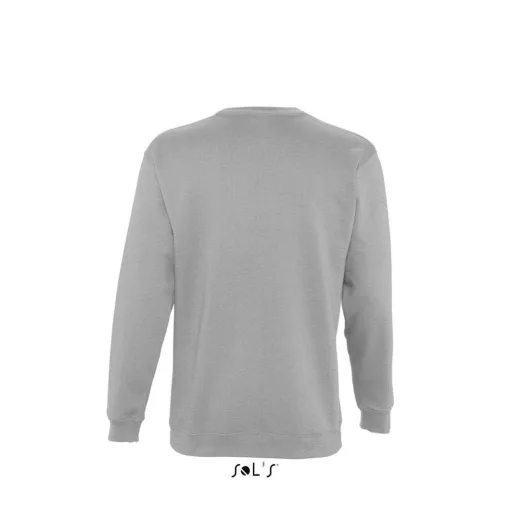 Férfi pulóver SOL S SO13250 Sol S new Supreme - Sweatshirt -L, Grey Melange