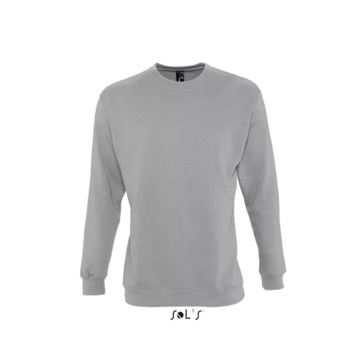 Férfi pulóver SOL S SO13250 Sol S new Supreme - Sweatshirt -XL, Grey Melange