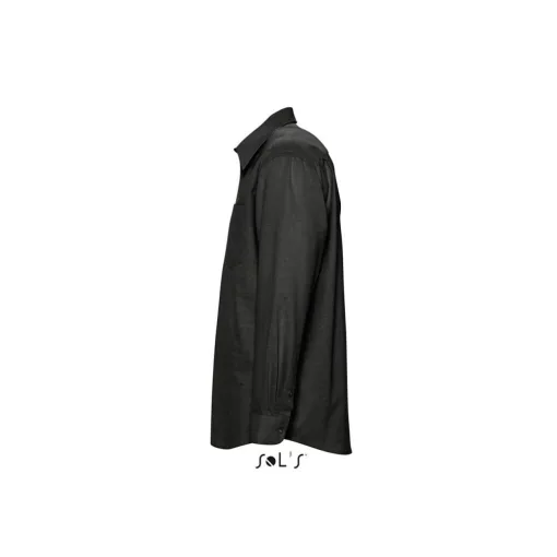 Férfi ing SOL S SO16000 Sol S Boston - Long Sleeve Oxford Men S Shirt -2XL, Black