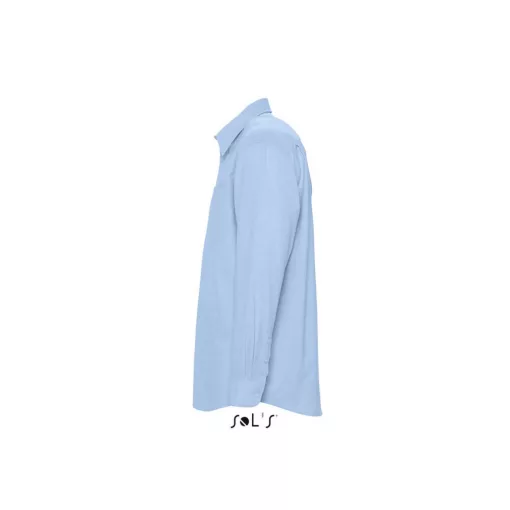 Férfi ing SOL S SO16000 Sol S Boston - Long Sleeve Oxford Men S Shirt -XL, Sky Blue