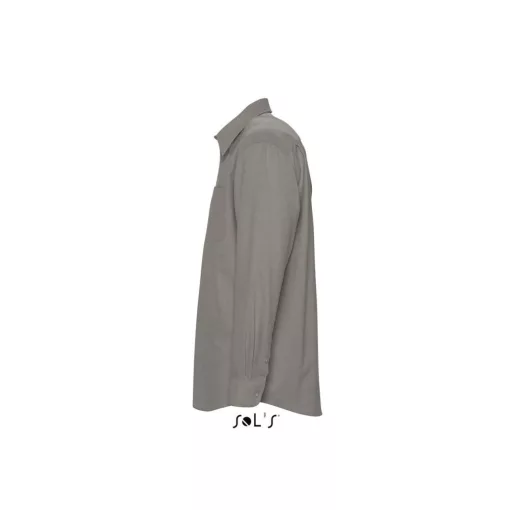 Férfi ing SOL S SO16000 Sol S Boston - Long Sleeve Oxford Men S Shirt -M, Silver