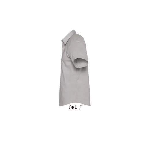 Férfi ing SOL S SO16010 Sol S Brisbane - Short Sleeve Oxford Men S Shirt -M, Silver